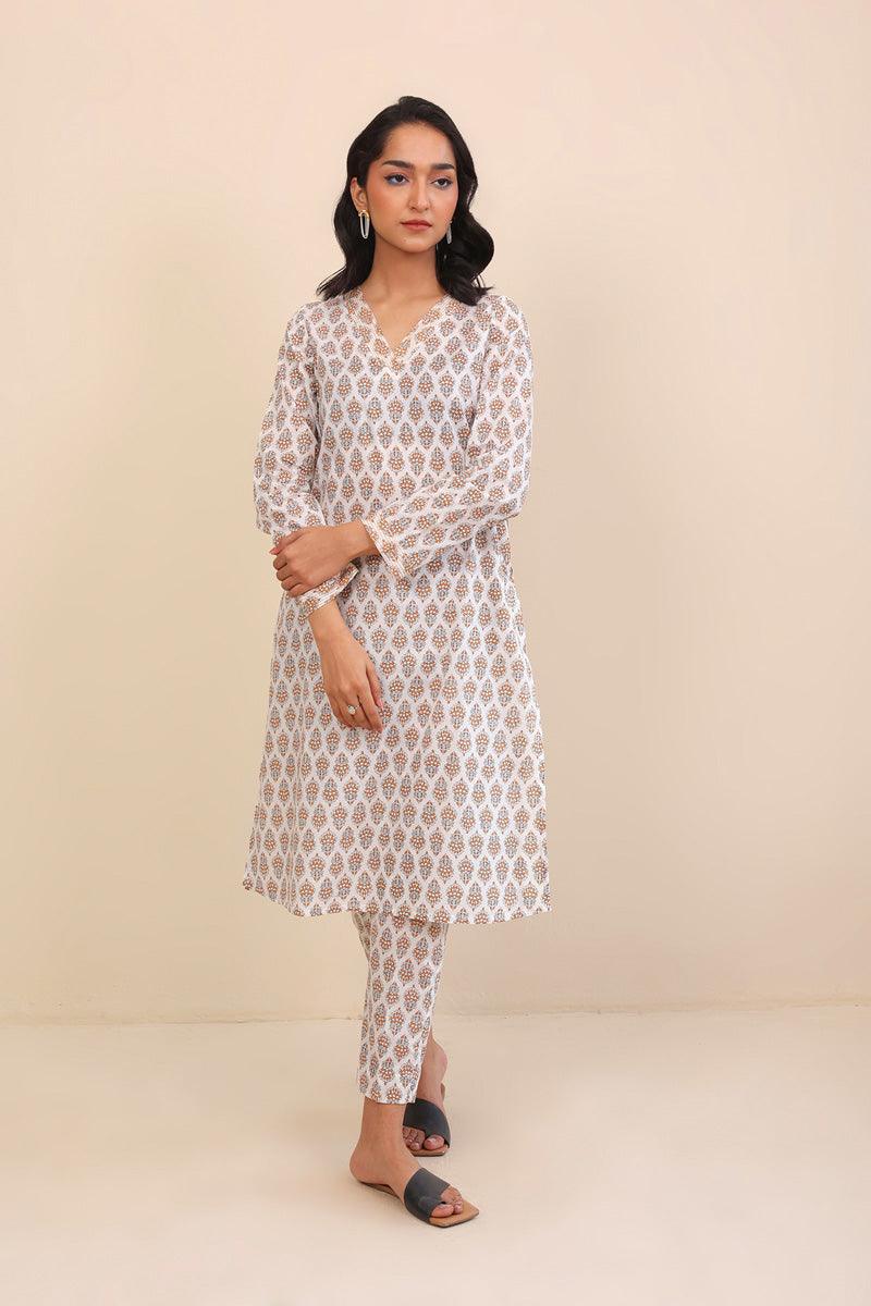 Generation - 2- Piece Buti - White - Lawn