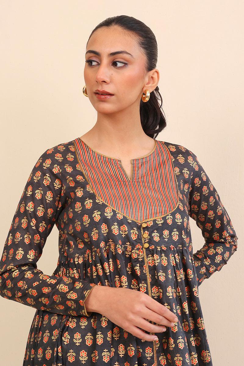 Generation - Sunehri Dress - Black - 1 Piece