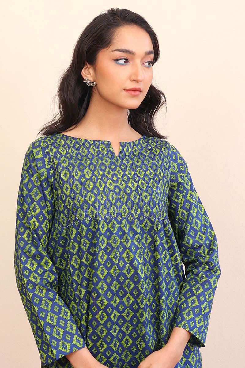 Generation - 2- Piece Ikat - Blue - Lawn