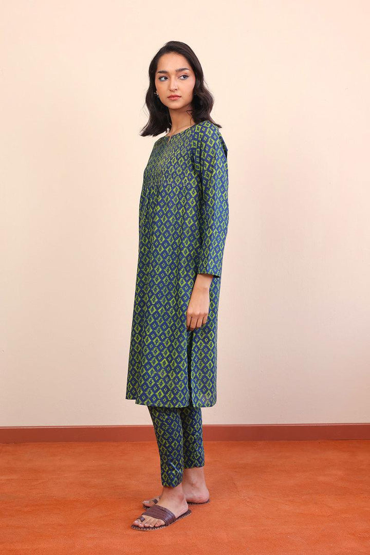Generation - 2- Piece Ikat - Blue - Lawn