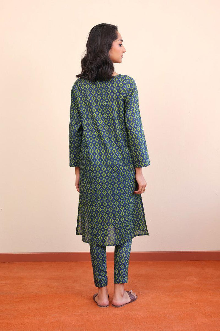 Generation - 2- Piece Ikat - Blue - Lawn