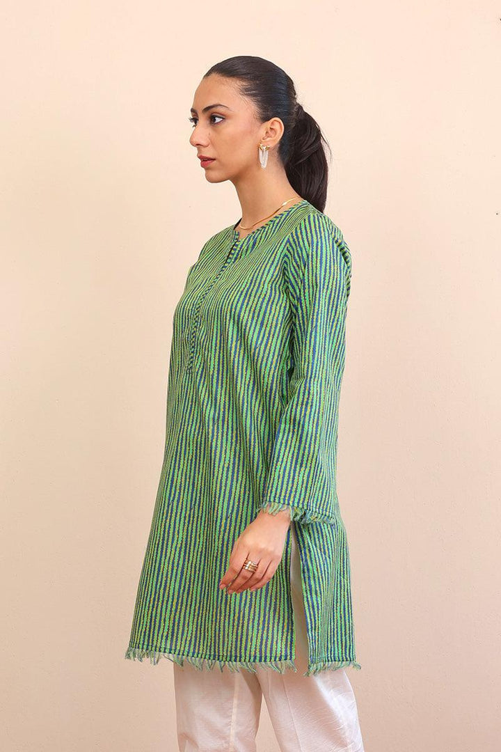 Generation - Kaantha Shirt - 1 Piece - Blue - Lawn
