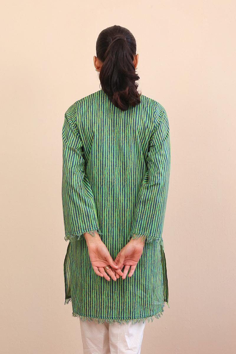 Generation - Kaantha Shirt - 1 Piece - Blue - Lawn