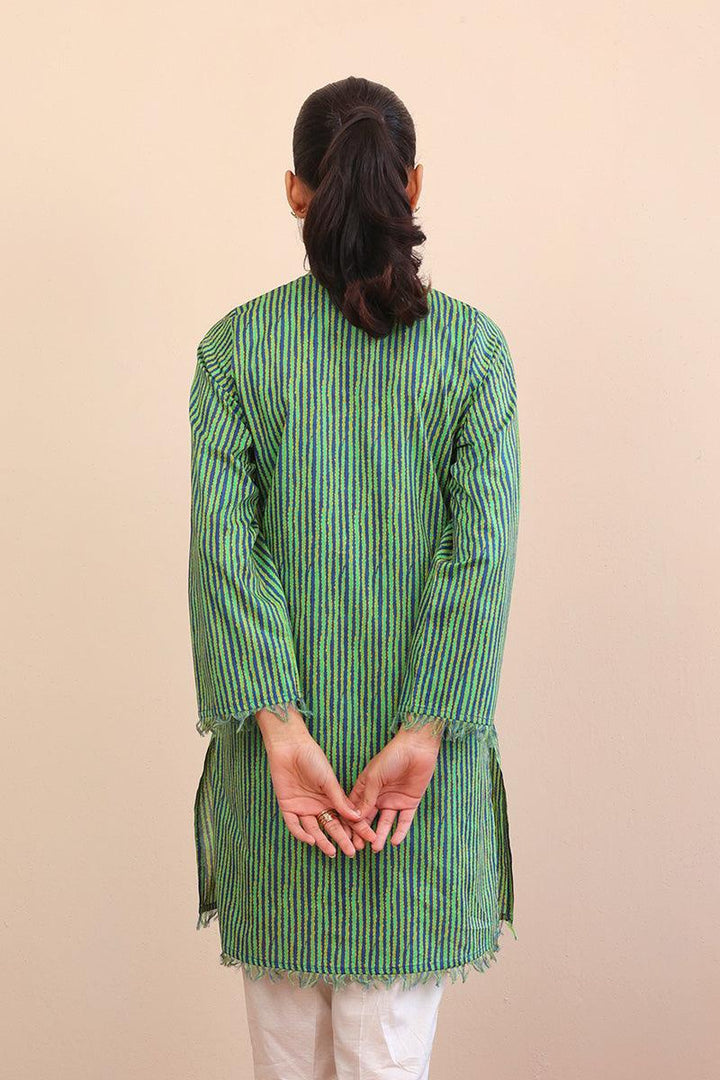 Generation - Kaantha Shirt - 1 Piece - Blue - Lawn