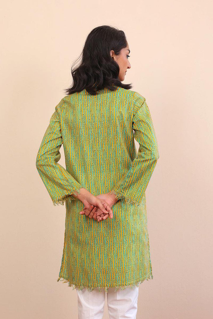 Generation - Kaantha Shirt - 1 Piece - Mustard - Lawn