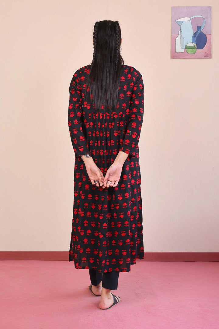 Generation - Mushrooms Shirt - Black - Lawn - 1 Piece