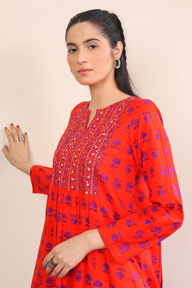 Generation - Mushrooms Shirt - Red - Lawn - 1 Piece