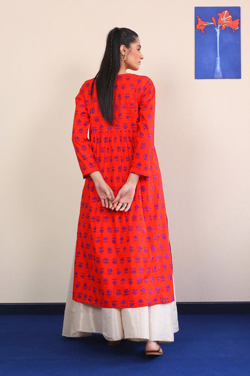 Generation - Mushrooms Shirt - Red - Lawn - 1 Piece