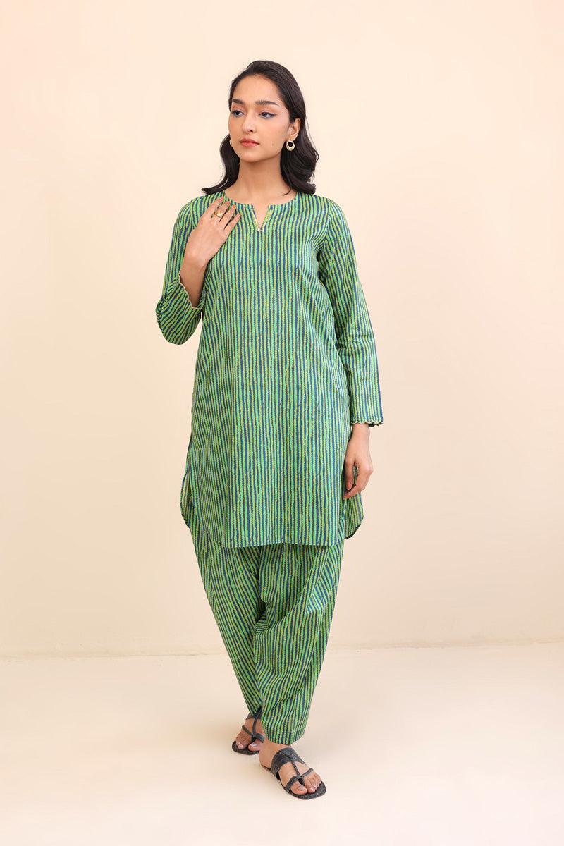 Generation - 2- Piece Kaantha - Blue - Lawn