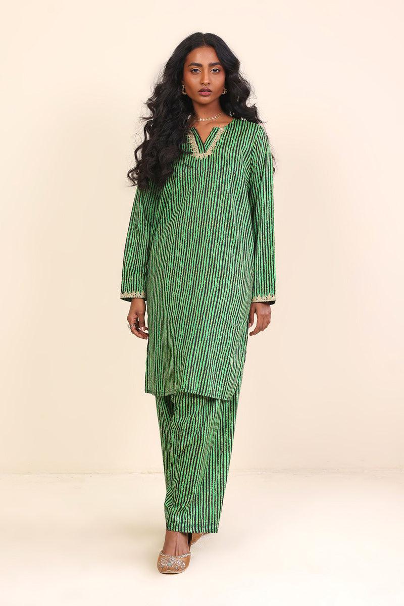 Generation - 2 Piece - Kaantha Set - Black - Lawn