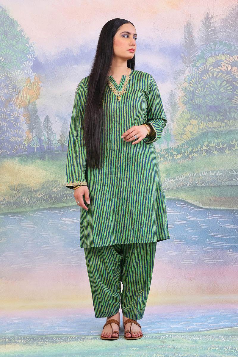 Generation - 2 Piece - Kaantha Set - Blue - Lawn