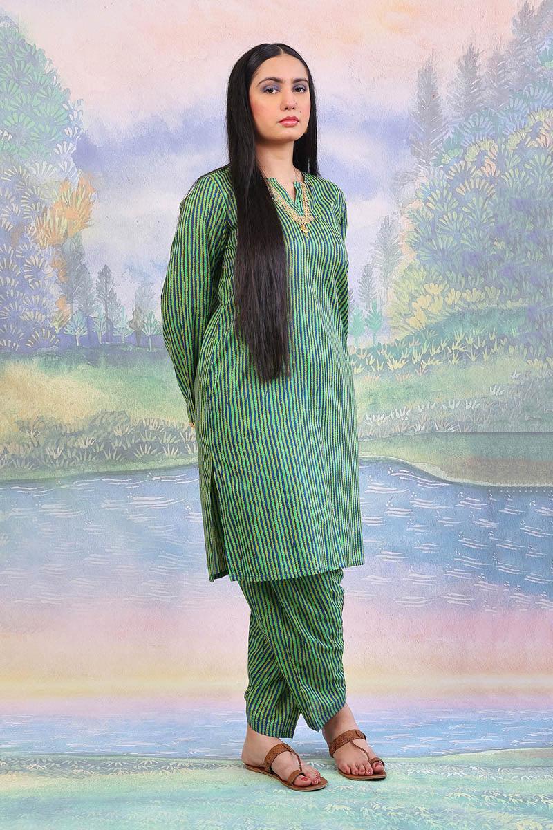 Generation - 2 Piece - Kaantha Set - Blue - Lawn