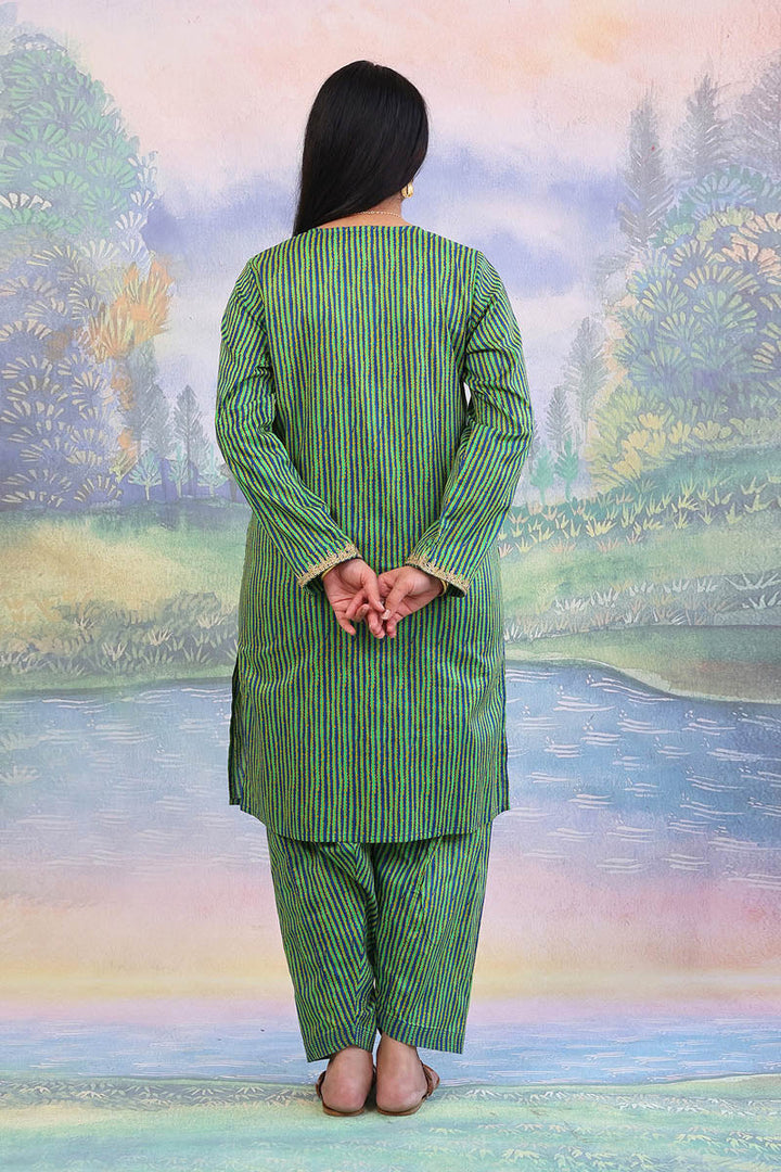 Generation - 2 Piece - Kaantha Set - Blue - Lawn