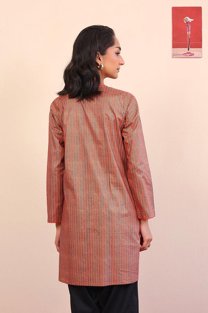 Generation - Sunehri Kurti - Red - 1 Piece