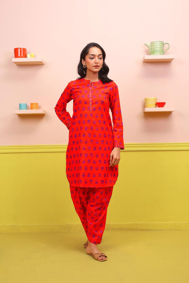 Generation - 2-Piece Mushrooms - Red - Lawn