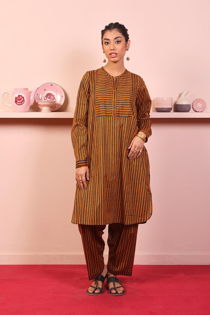 Generation - 2- Piece Sujani Kandy Korn - Black - Lawn