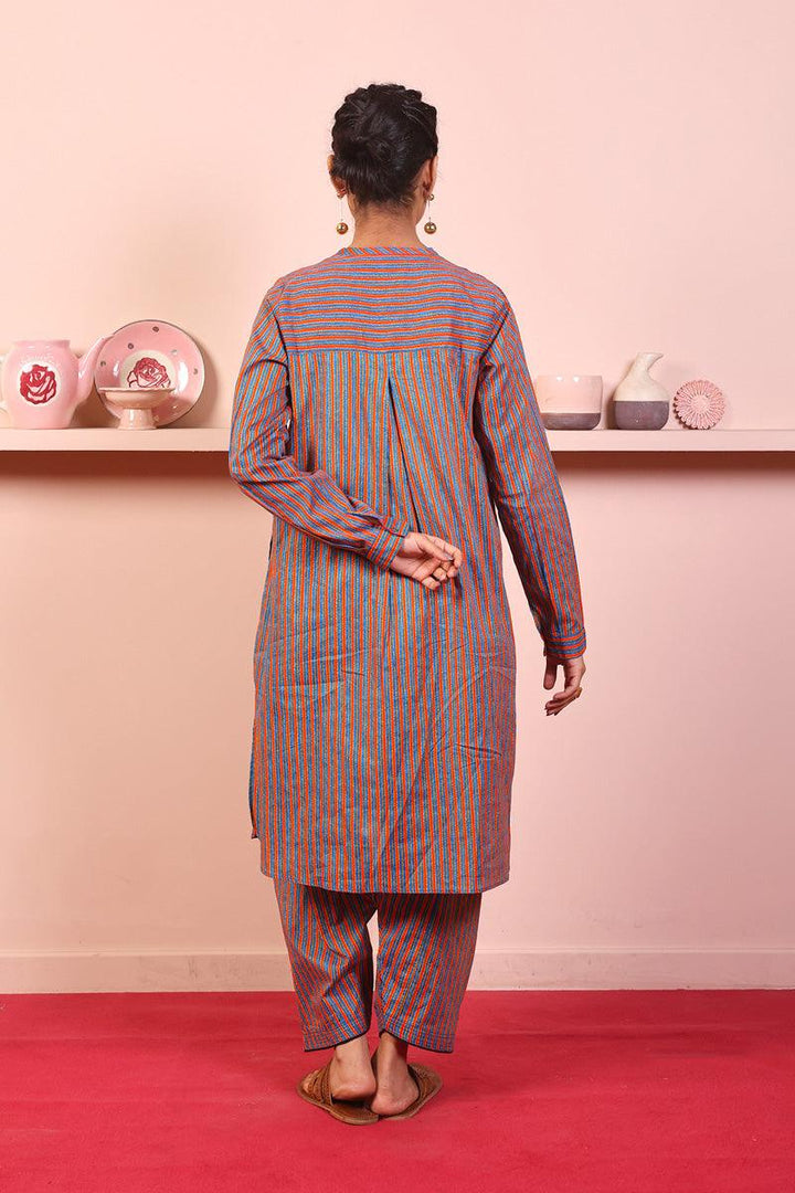 Generation - 2- Piece Sujani Kandy Korn - Blue - Lawn