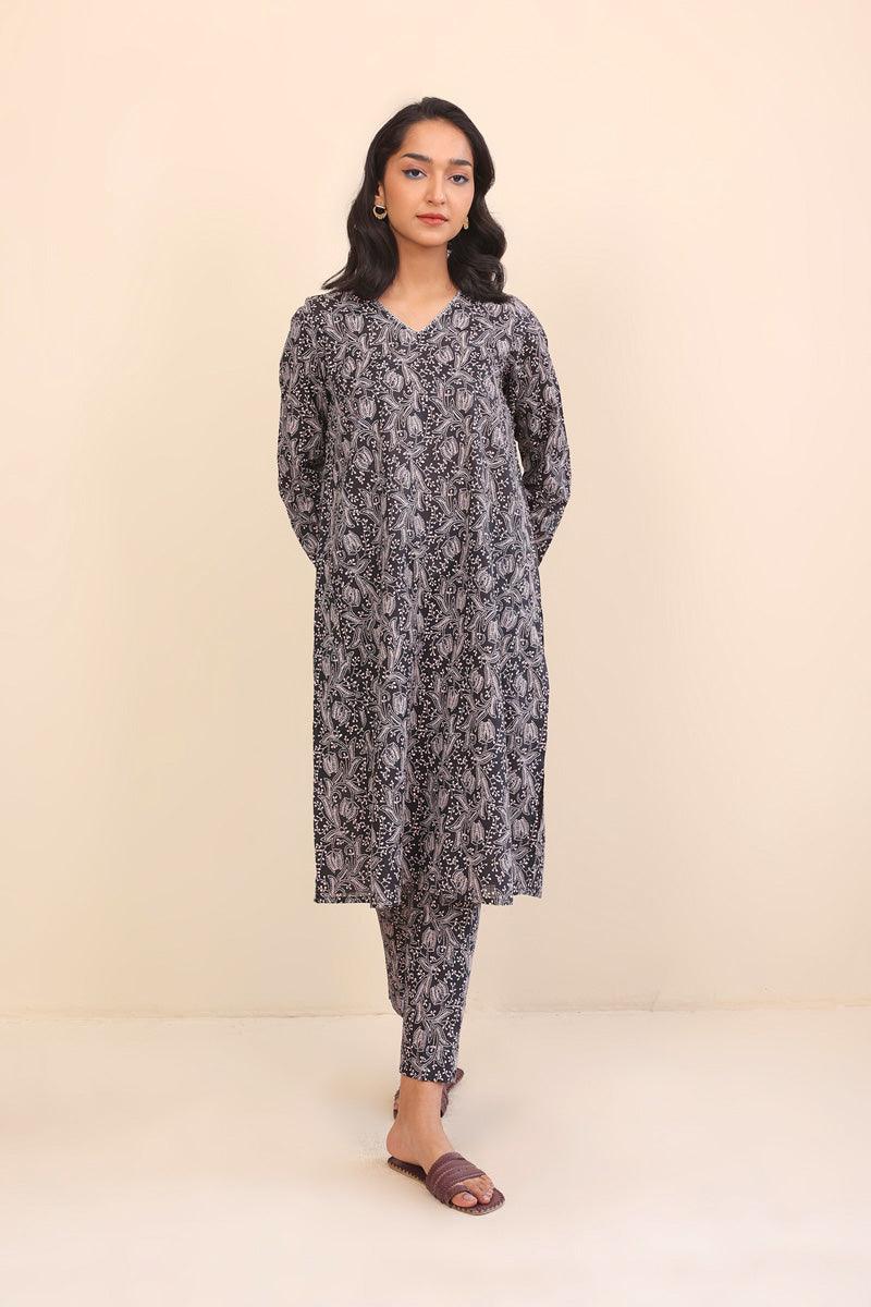 Generation - 2 Piece Tarkashi - Black  Lawn