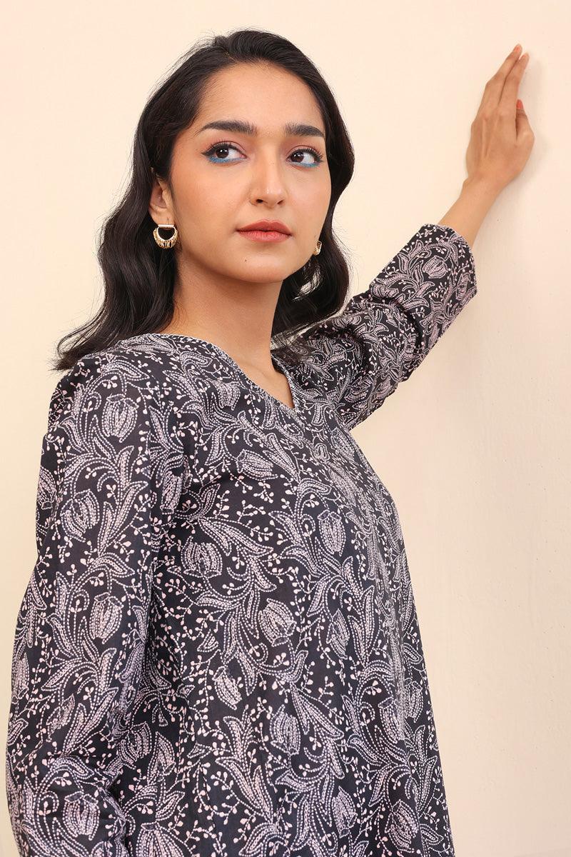 Generation - 2 Piece Tarkashi - Black  Lawn