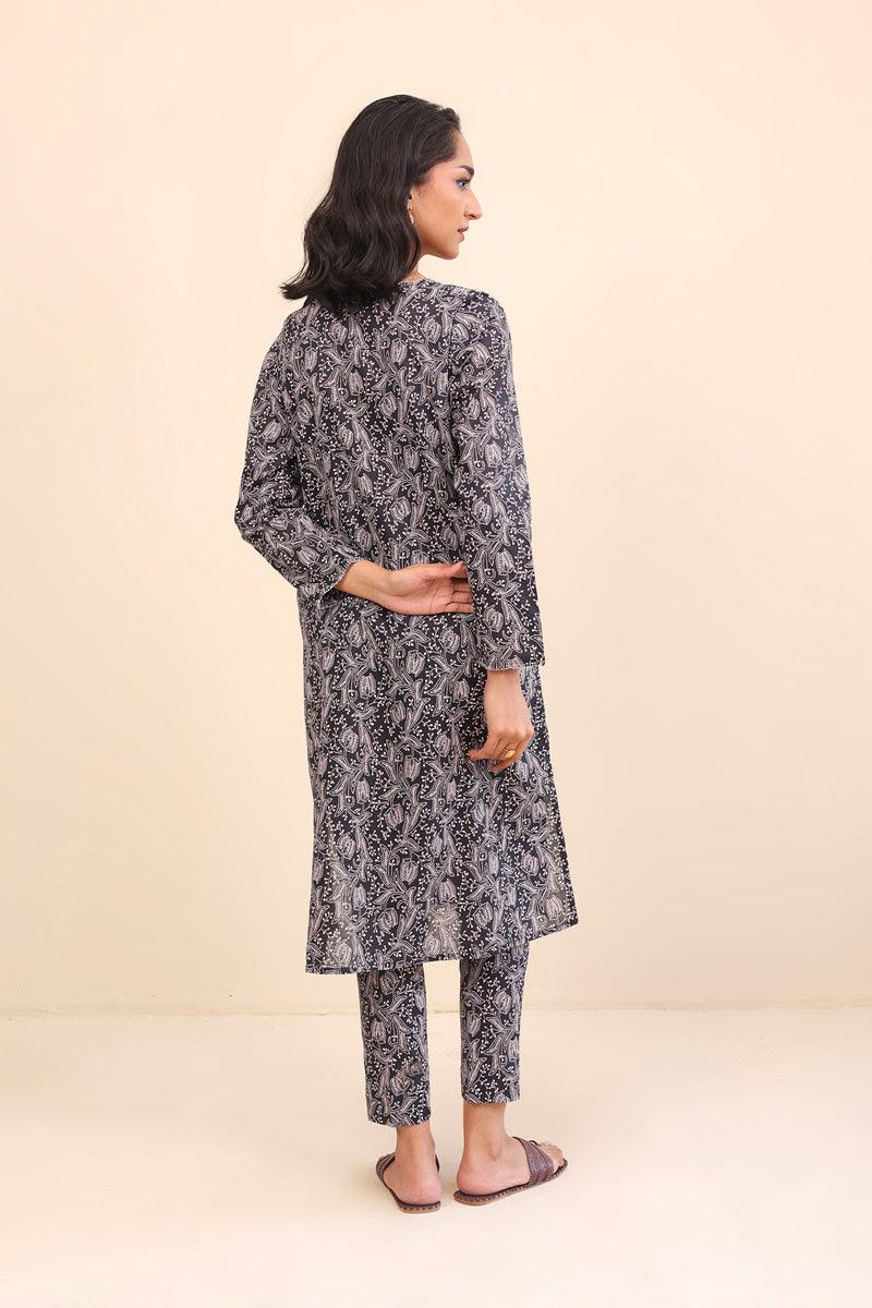 Generation - 2 Piece Tarkashi - Black  Lawn