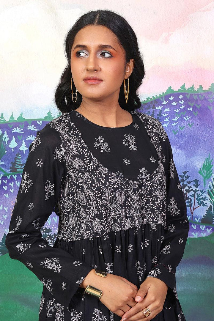 Generation - 1 Piece - Tarkashi Dress - Black - Lawn