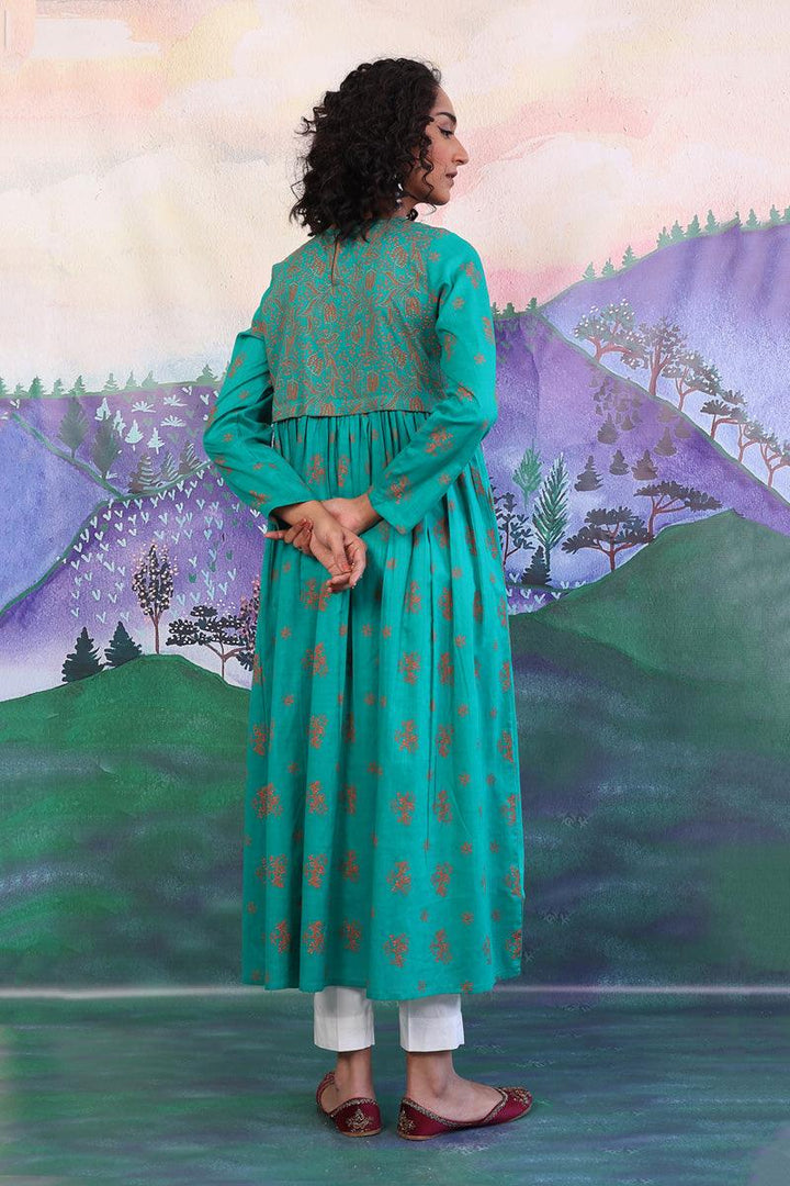 Generation - 1 Piece - Tarkashi Dress - Green - Lawn