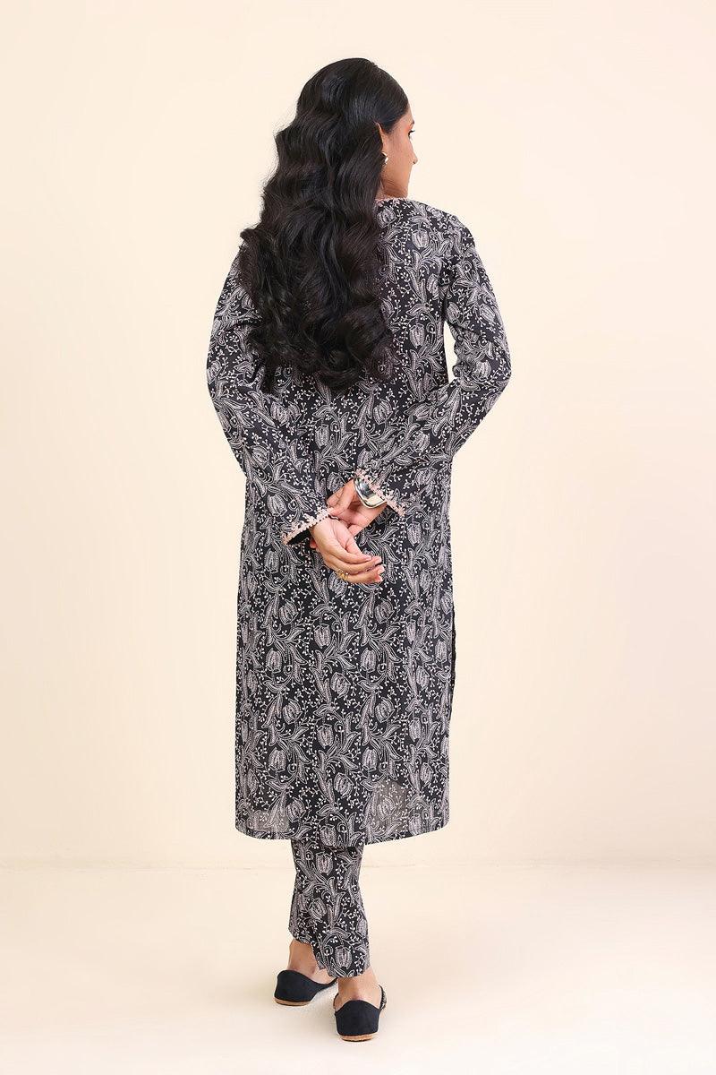 Generation - 2 Piece Tarkashi Set - Black  Lawn