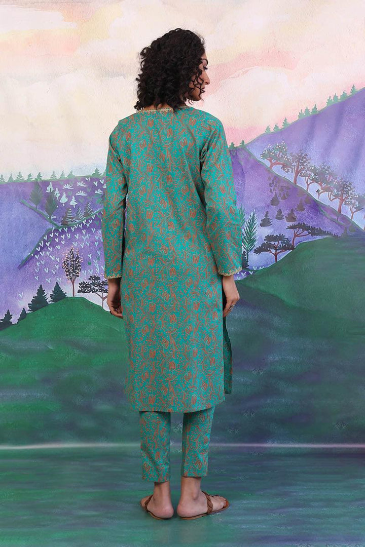 Generation - 2 Piece Tarkashi Set - Green  Lawn