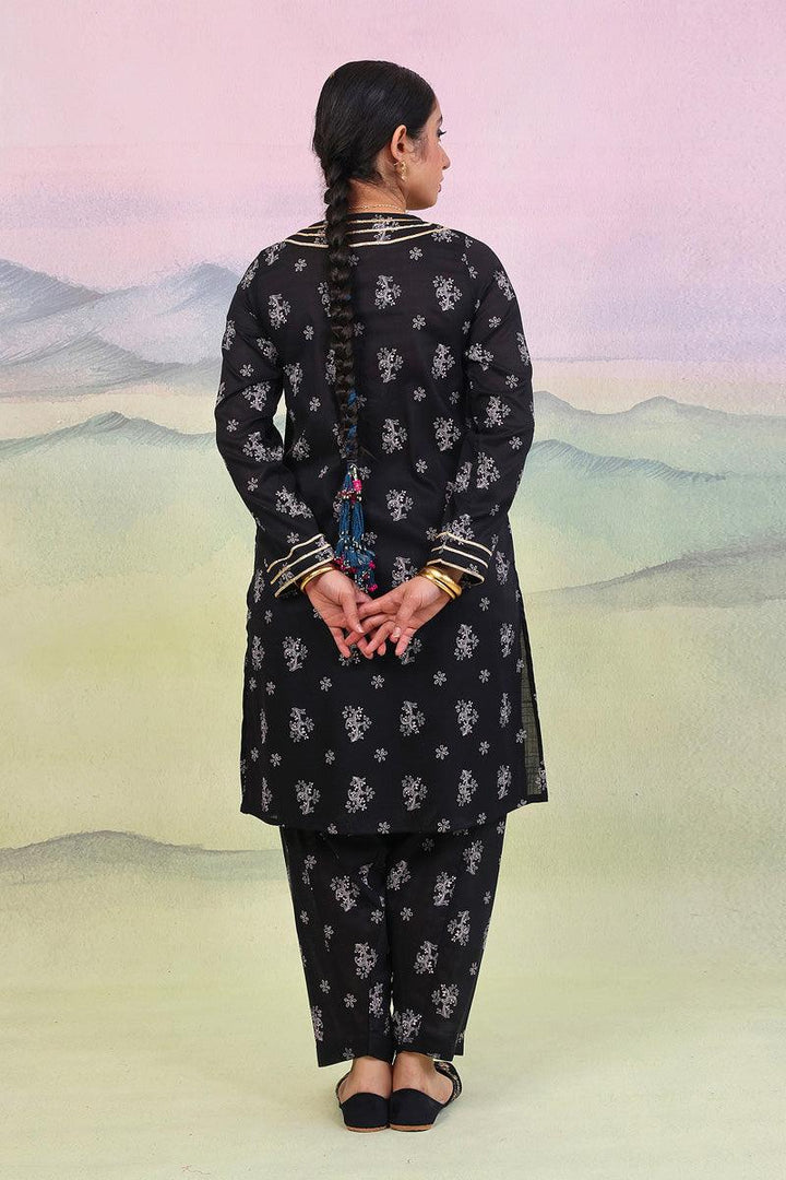 Generation - 2 Piece Tarkashi - Black  Lawn