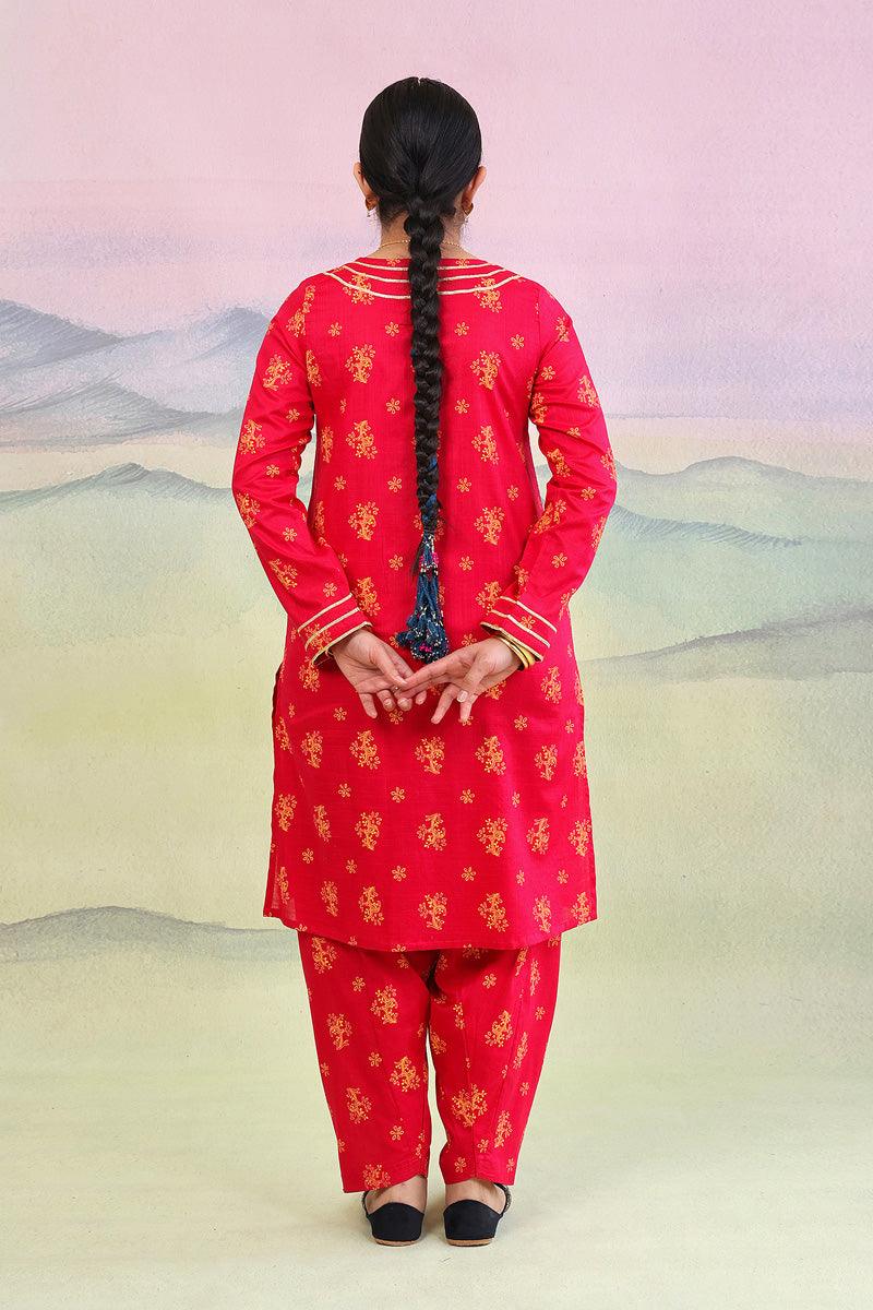 Generation - 2 Piece Tarkashi - Pink  Lawn