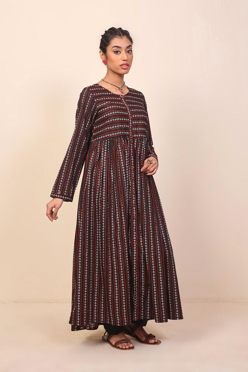 Generation - 1 Piece - Moravian Dress - Black - Lawn