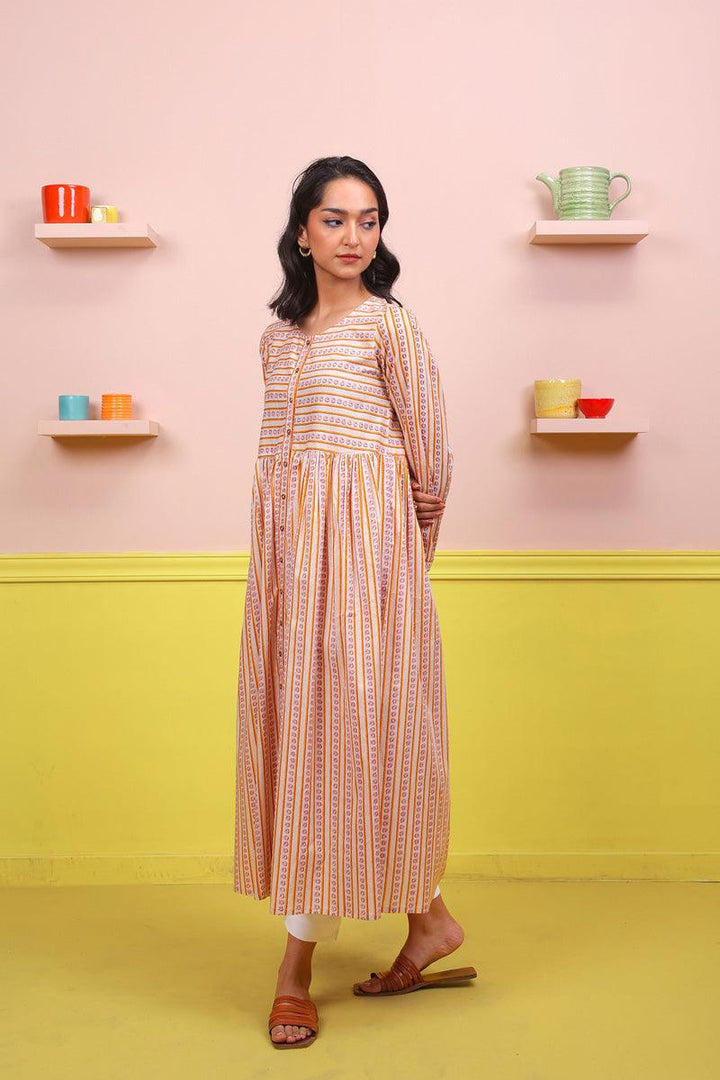 Generation - Moravian Dress - Off White - Lawn - 1 Piece