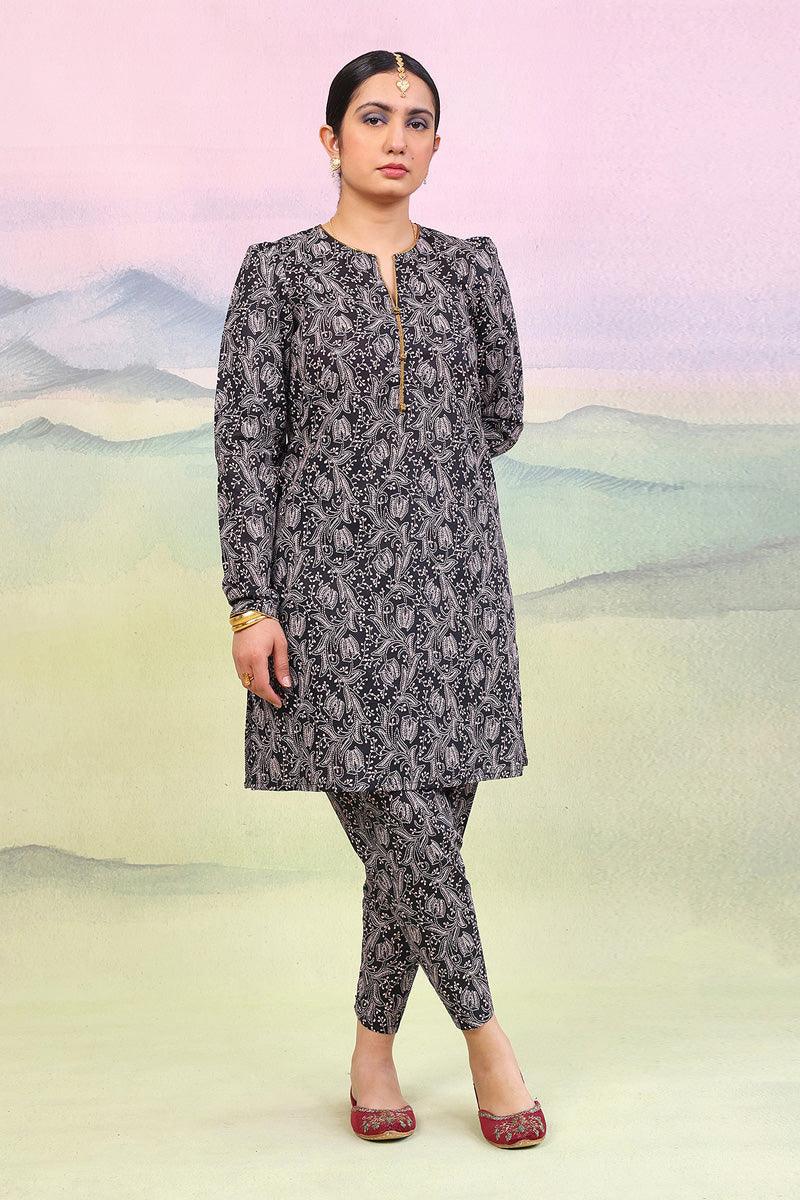 Generation - 2 Piece Tarkashi - Black  Lawn