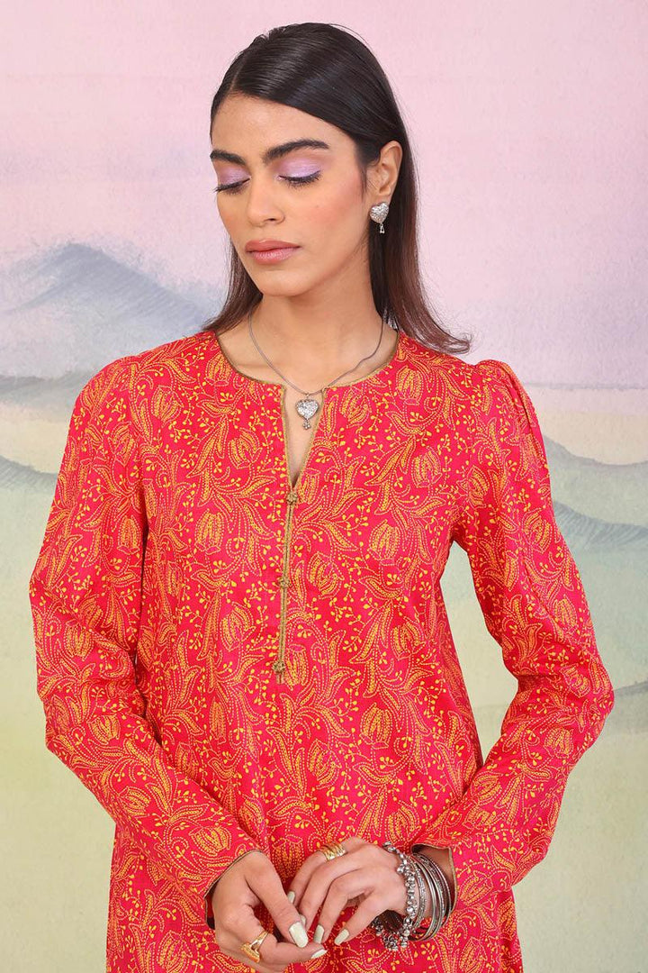 Generation - 2 Piece Tarkashi - Pink  Lawn