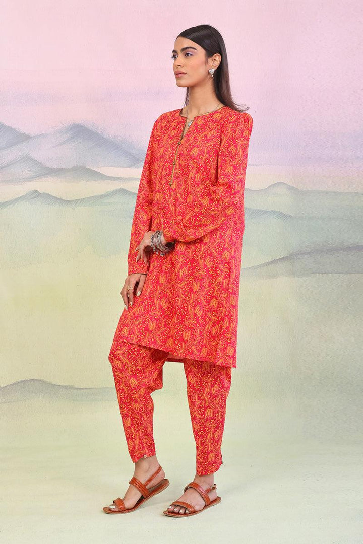 Generation - 2 Piece Tarkashi - Pink  Lawn