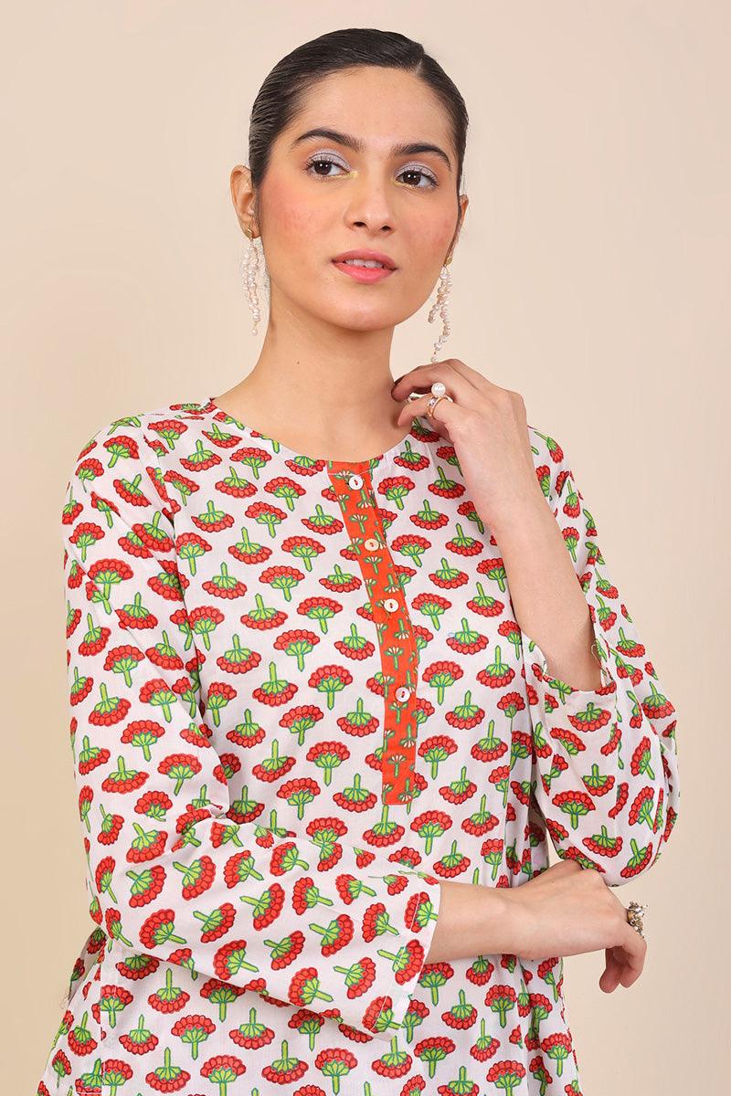 Generation - 2- Piece Kapaas - White - Lawn