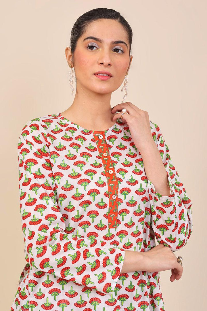 Generation - 2- Piece Kapaas - White - Lawn
