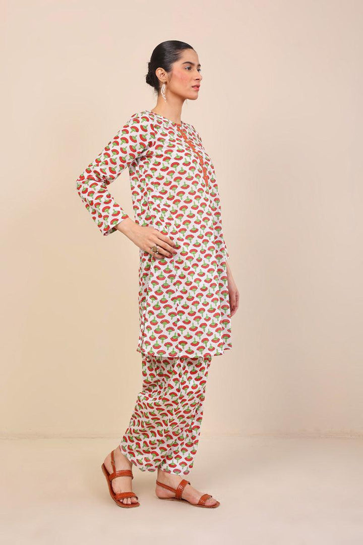 Generation - 2- Piece Kapaas - White - Lawn