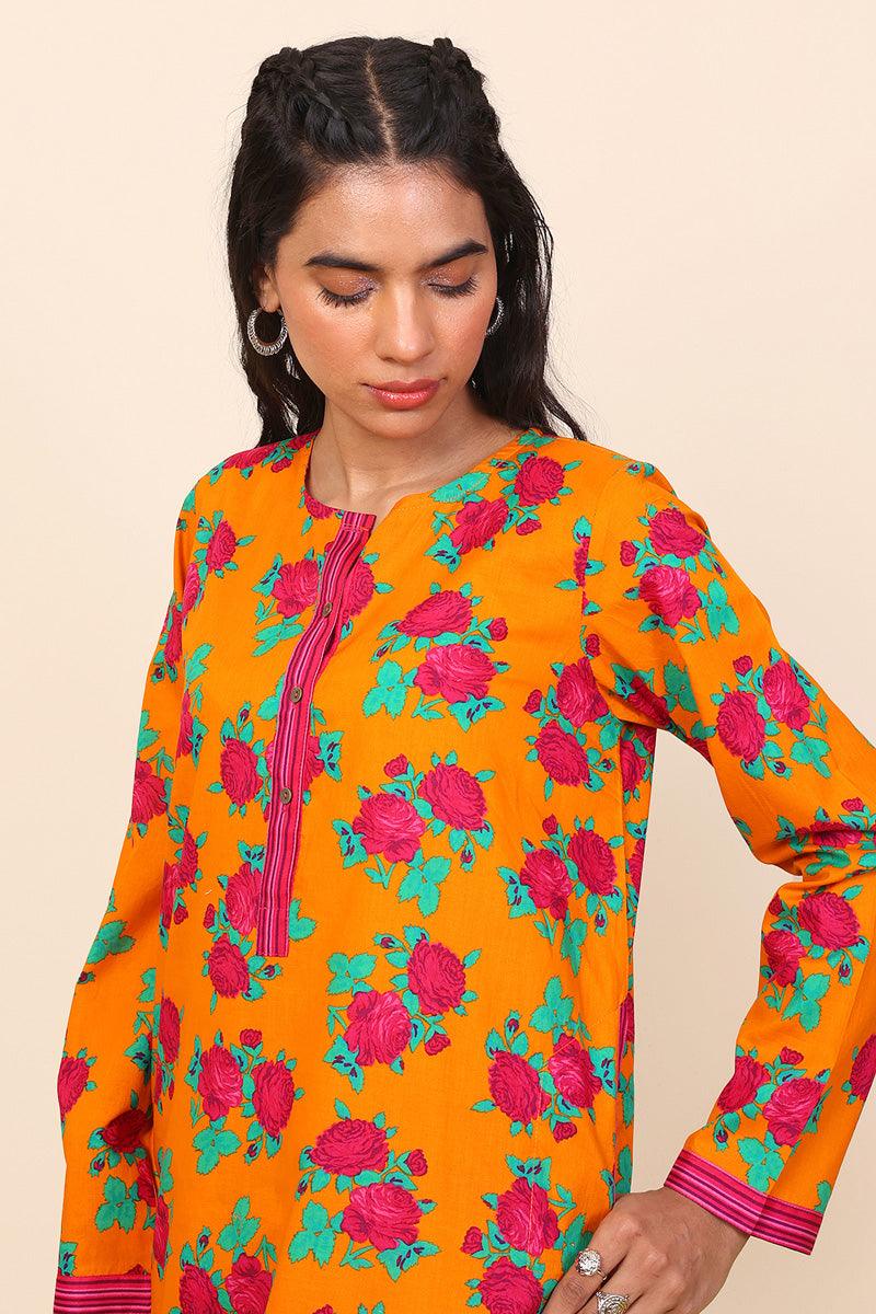 Generation - Gulab 2 Piece - Mango Yellow - Lawn