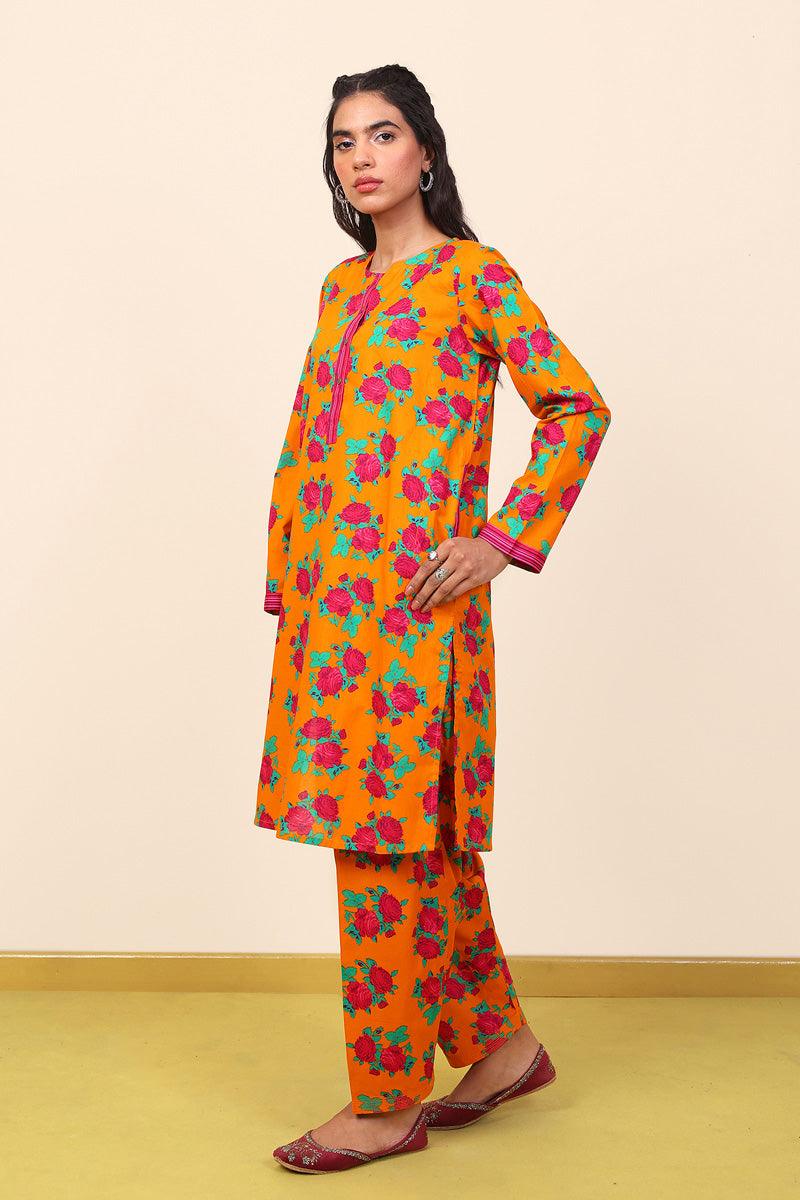 Generation - Gulab 2 Piece - Mango Yellow - Lawn