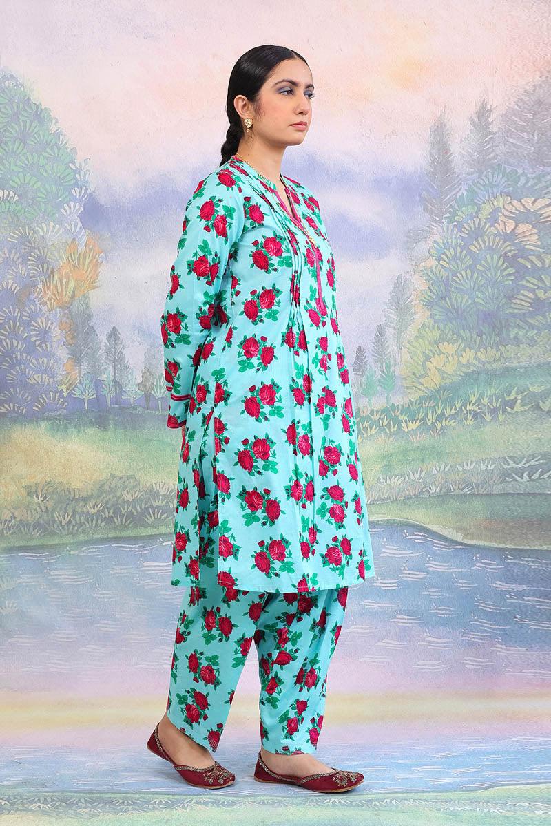 Generation - 2- Piece Gulab - Sky Blue - Lawn