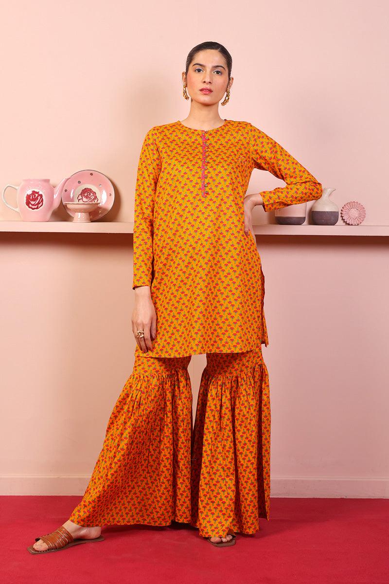 Generation - Kapaas Matching Set - Mango Yellow - Lawn - 2 Piece