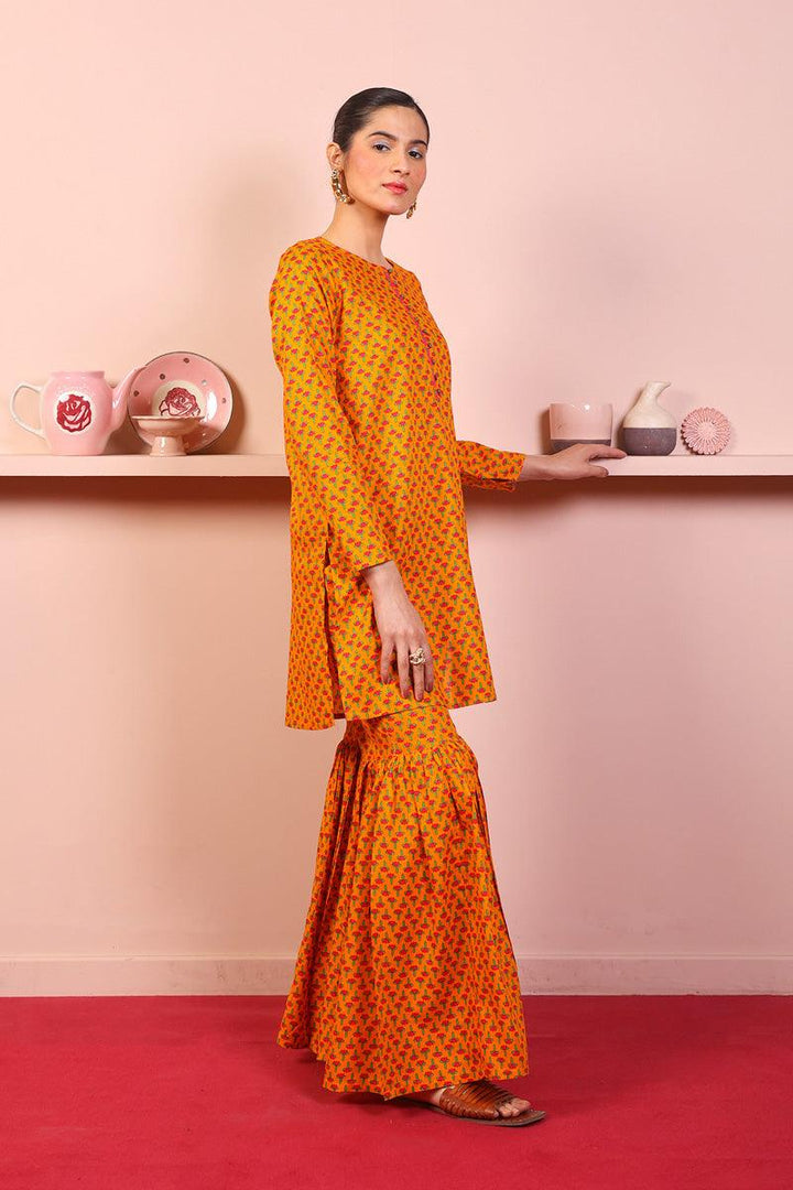 Generation - Kapaas Matching Set - Mango Yellow - Lawn - 2 Piece