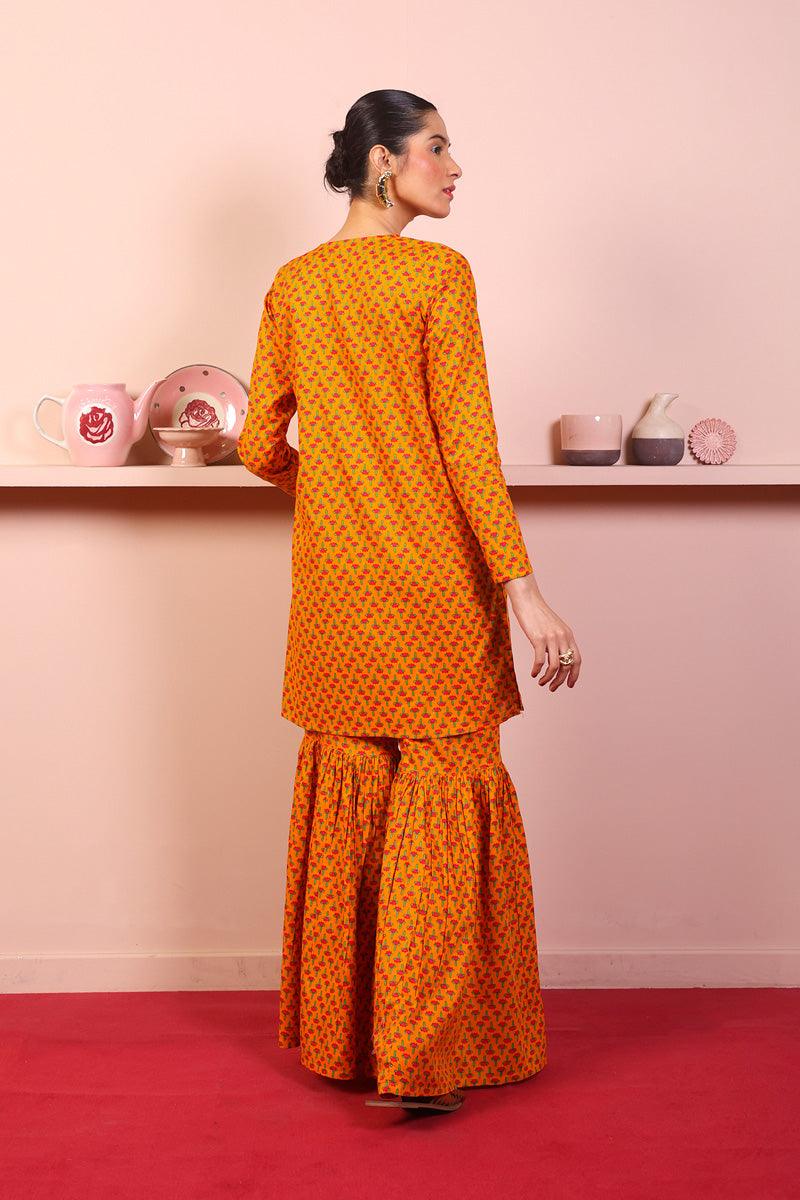 Generation - Kapaas Matching Set - Mango Yellow - Lawn - 2 Piece