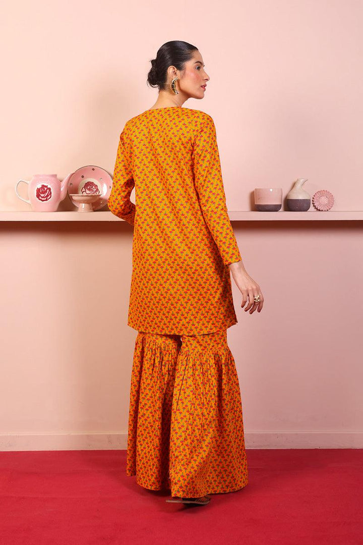 Generation - Kapaas Matching Set - Mango Yellow - Lawn - 2 Piece