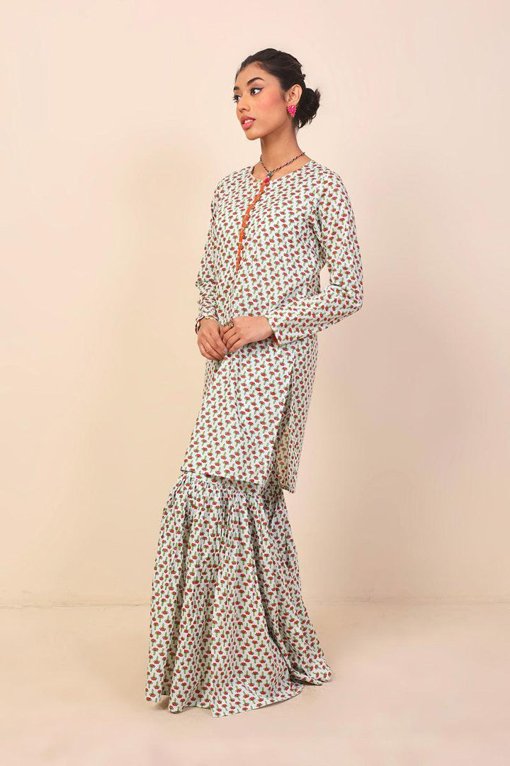 Generation - Kapaas Matching Set - White - Lawn - 2 Piece