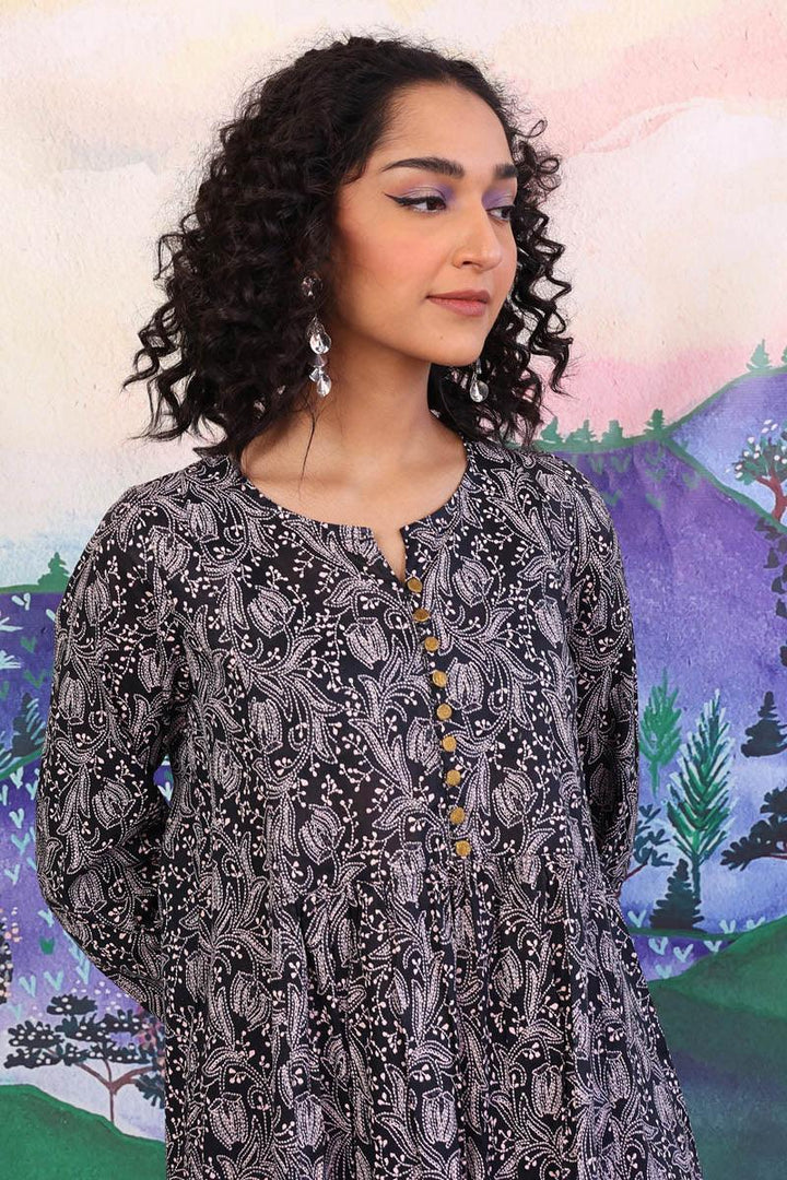 Generation - 2 Piece Tarkashi - Black  Lawn