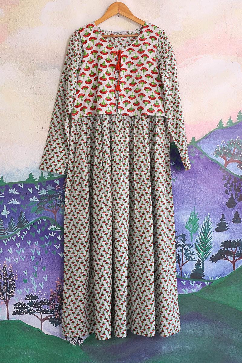 Generation - 1 Piece - Kapaas Koti Dress - White - Lawn