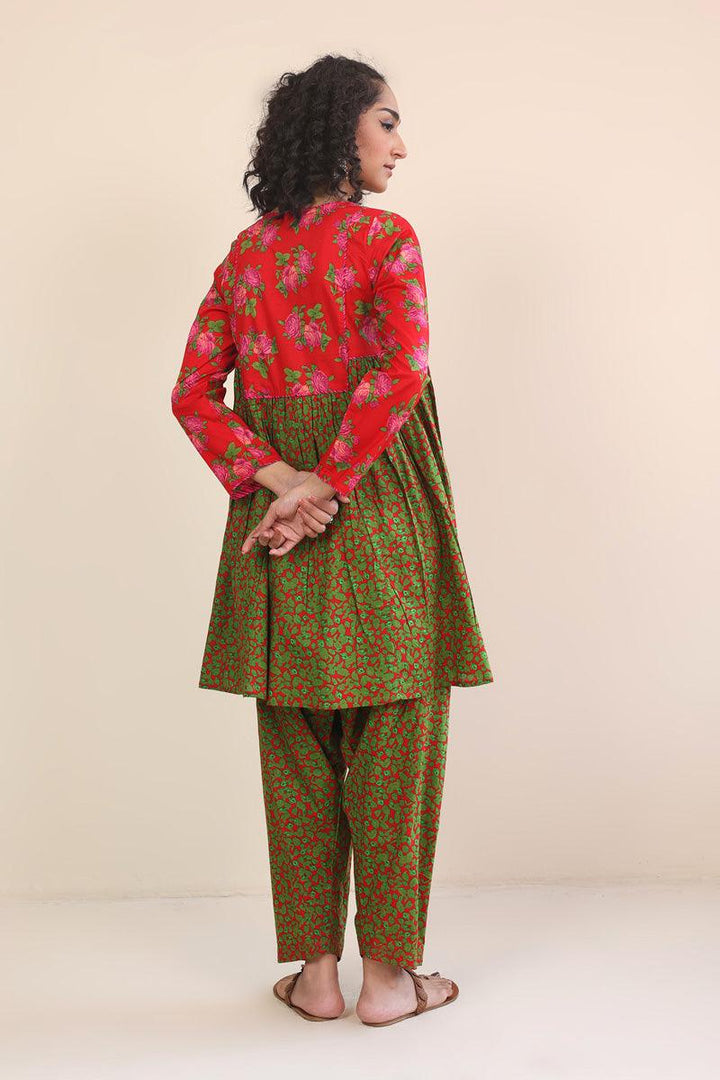 Generation - 2 Piece Gulab - Red  Lawn