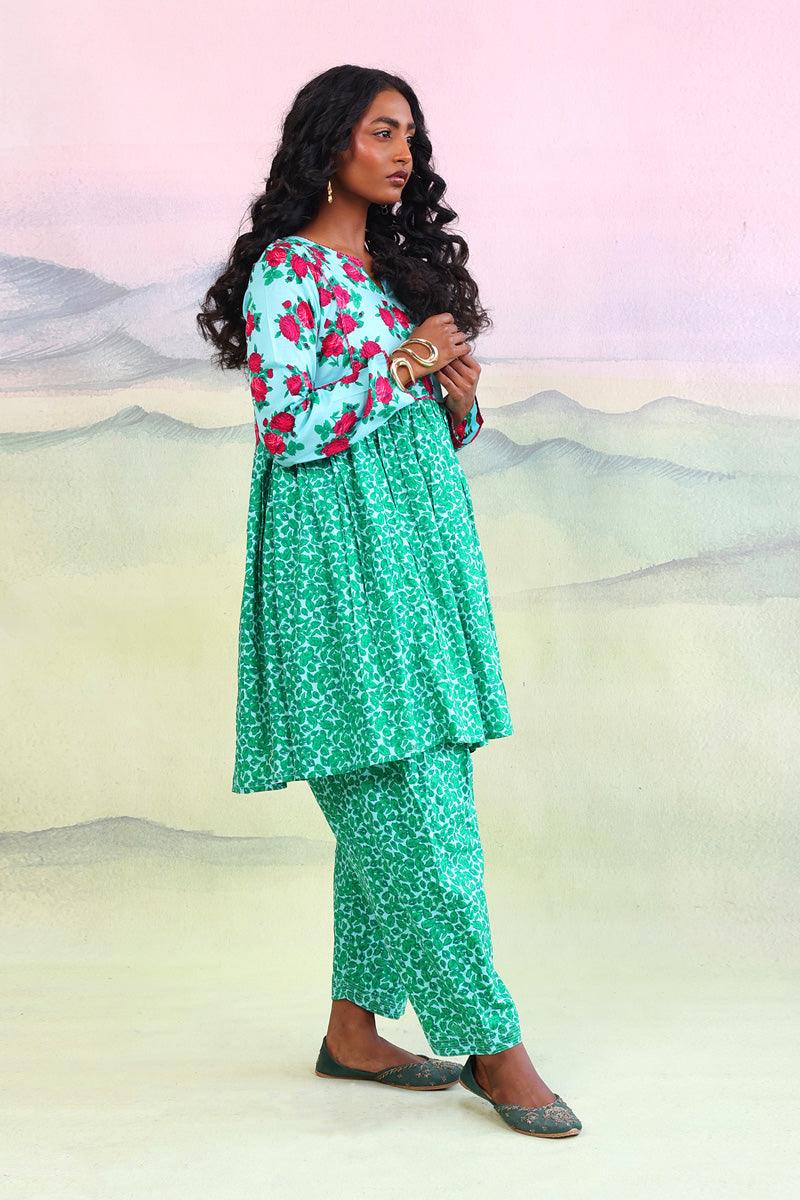 Generation - 2 Piece Gulab - Sky Blue  Lawn